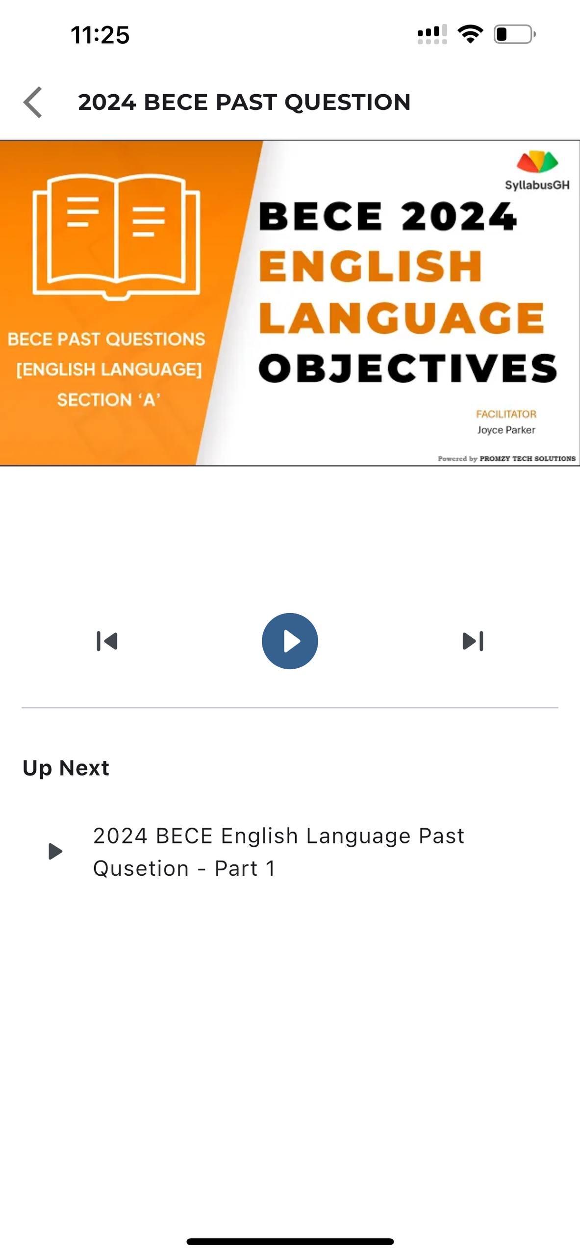 Lesson Videos
